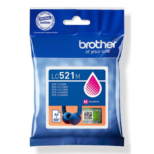 Brother Cartuccia Magenta LC521M - 500pag